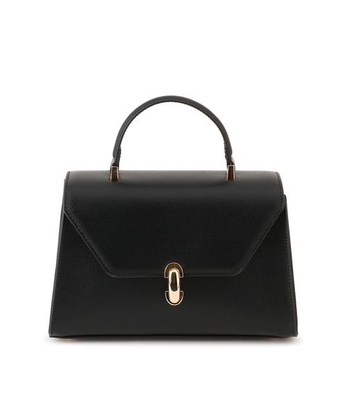 VIS（ビス）の「楕円金具ワンハンドルバッグ/2WAY（ハンドバッグ・レディース・ブラック/キャメル/キナリ・FREE）」の18枚目の写真