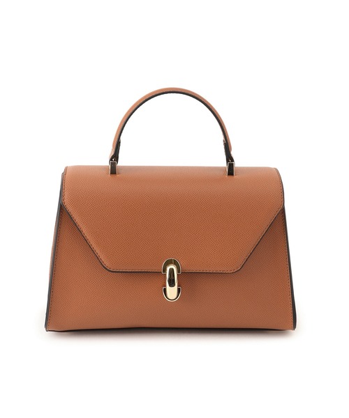 VIS（ビス）の「楕円金具ワンハンドルバッグ/2WAY（ハンドバッグ・レディース・ブラック/キャメル/キナリ・FREE）」の20枚目の写真