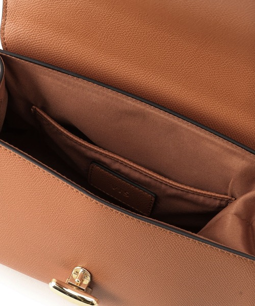 VIS（ビス）の「楕円金具ワンハンドルバッグ/2WAY（ハンドバッグ・レディース・ブラック/キャメル/キナリ・FREE）」の21枚目の写真