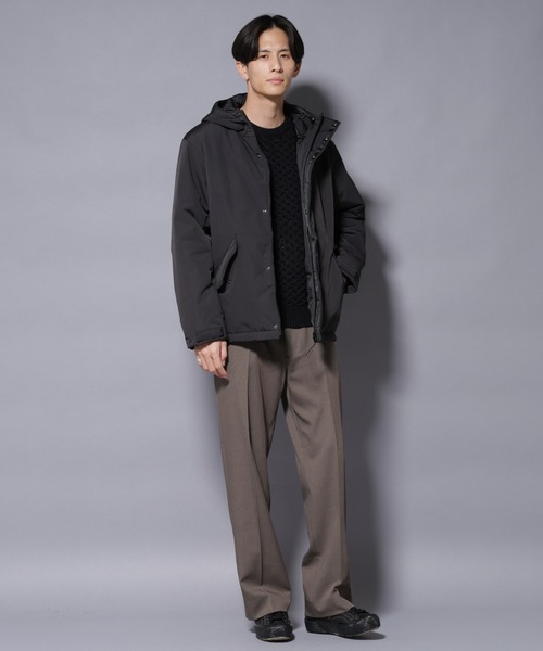 セール】テクノギャバトラウザーズ（スラックス）｜NANO universe