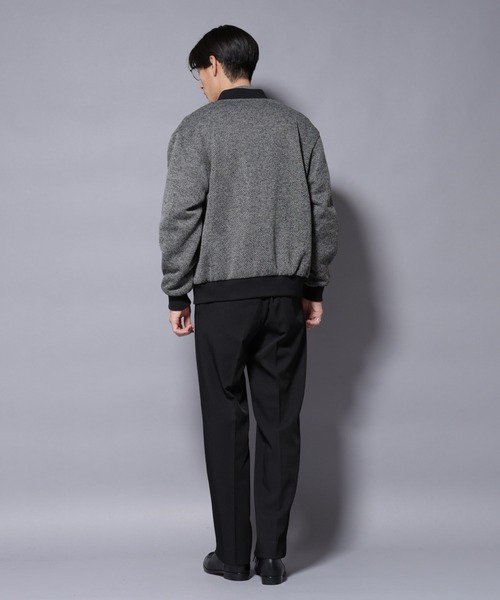 NANO universe（ナノユニバース）の「テクノギャバトラウザーズ（スラックス・メンズ・ブラック/ブラウン系その他・L/M/S）」の14枚目の写真