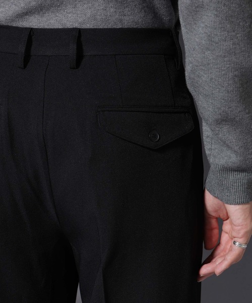 NANO universe（ナノユニバース）の「テクノギャバトラウザーズ（スラックス・メンズ・ブラック/ブラウン系その他・L/M/S）」の19枚目の写真