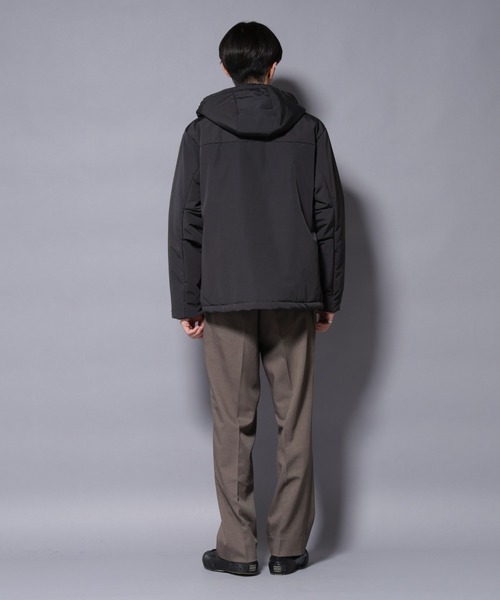 NANO universe（ナノユニバース）の「テクノギャバトラウザーズ（スラックス・メンズ・ブラック/ブラウン系その他・L/M/S）」の7枚目の写真