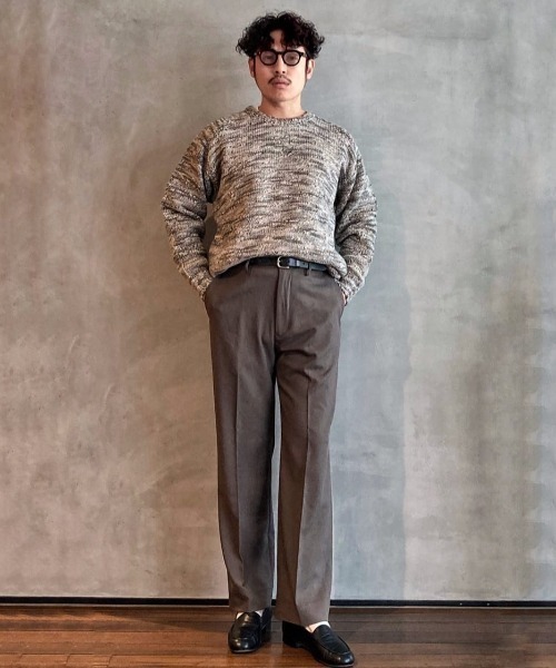 セール】テクノギャバトラウザーズ（スラックス）｜NANO universe