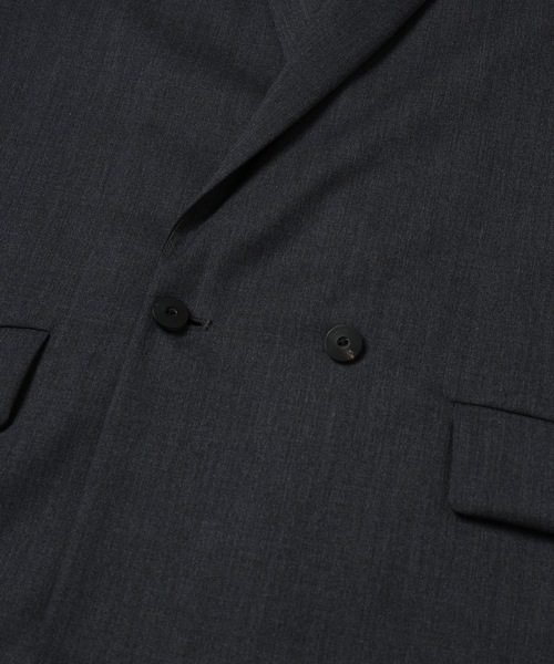 Dulcamara(ドゥルカマラ)の「よそいきルーズWJK(テーラードジャケット・メンズ・ダークブラウン/ブラック/チャコールグレー・0/1)」の19枚目の写真