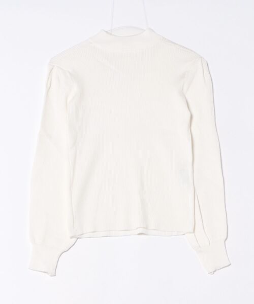 VIBGYOR Women(ヴィブジョー ウィメン)の「【Mayree】フロント リボン レイヤード リブ トップス(Tシャツ/カットソー・レディース・ホワイト・SMALL/MEDIUM/LARGE)」の8枚目の写真