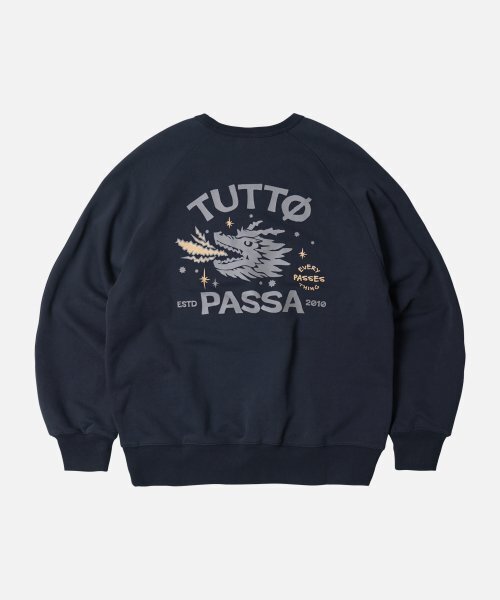 FRIZMWORKS(フリズムワークス)の「TUTTO PASSA SWEATSHIRT _ NAVY(スウェット・レディース・その他・MEDIUM/LARGE/X-LARGE)」の1枚目の写真