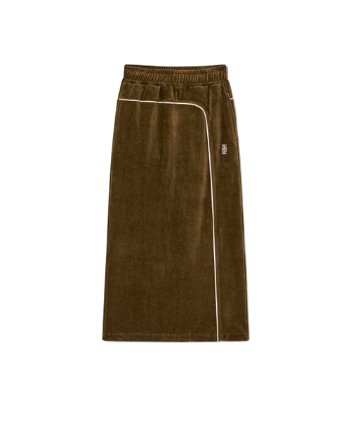 Kijun(キジュン)の「Velour Long Skirt Brown(スカート・レディース・その他・SMALL/MEDIUM/LARGE)」の4枚目の写真
