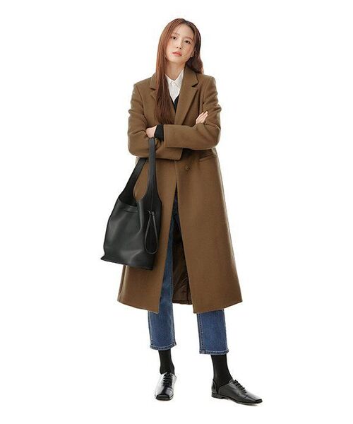 MUSINSA STANDARD WOMAN(ムシンサスタンダードウーマン)の「レディーススリムストレートデニムパンツ【ミディアムインディゴ】(デニムパンツ・レディース・その他・29/30/24/25/26/27/28)」の10枚目の写真