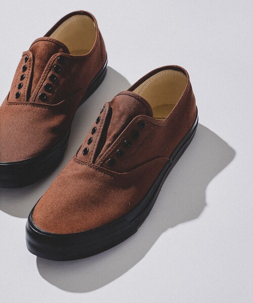 Sperry Top-Sider（スペリートップサイダー）の「【別注】SPERRY TOP-SIDER / MIL CVO（スニーカー・メンズ・ブラウン/ホワイト/ネイビー・7.5inch/8inch/8.5inch/9inch/9.5inch/10inch/10.5inch/11inch/12inch/13inch/7inch）」の2枚目の写真