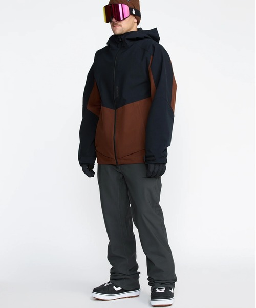 VOLCOM(ボルコム)の「VOLCOM FREAKIN SNOW CHINO PANT/ボルコムスキースノーボードウェア(パンツ)(その他パンツ・メンズ・ブラック/グレー/アーミー・MEDIUM/LARGE)」の2枚目の写真