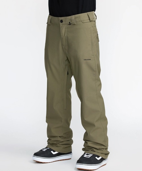 VOLCOM(ボルコム)の「VOLCOM FREAKIN SNOW CHINO PANT/ボルコムスキースノーボードウェア(パンツ)(その他パンツ・メンズ・ブラック/グレー/アーミー・MEDIUM/LARGE)」の9枚目の写真