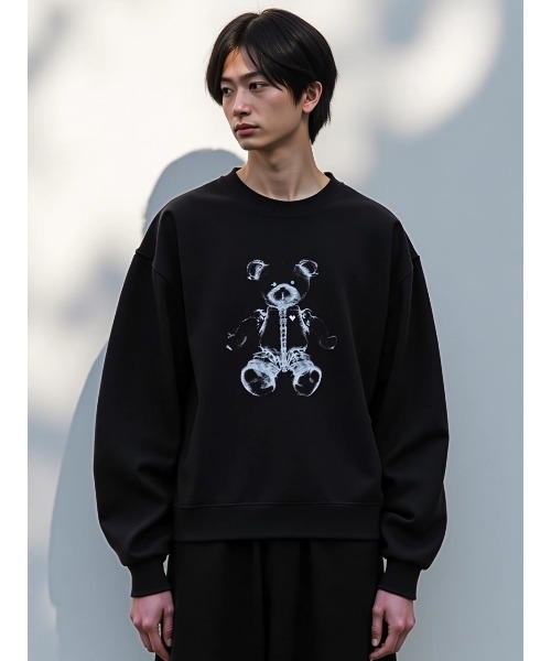 【アローとルー】 A'GEM/9×.kom『select/セレクト』X-RAY BEAR LONG SLEEVE TEE/エックス