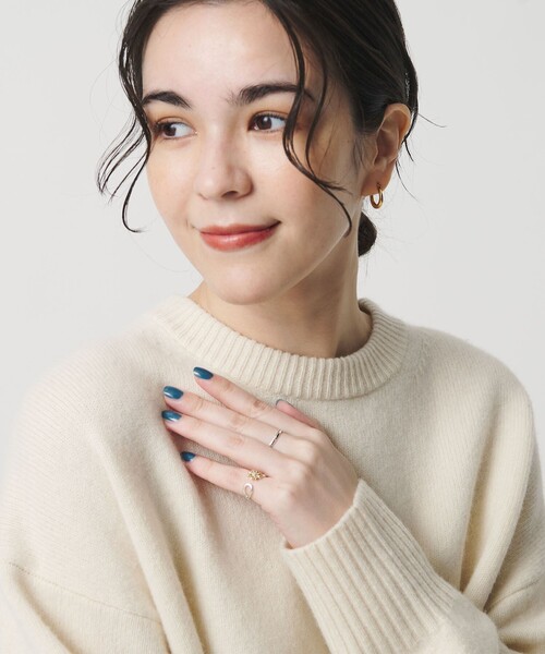 BEAUTY&YOUTH UNITED ARROWS（ビューティーアンドユースユナイテッドアローズ）の「フラワーモチーフ 2セット リング（リング・レディース・ゴールド/シルバー・12）」の5枚目の写真