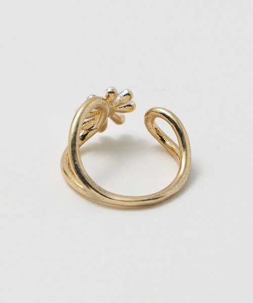 BEAUTY&YOUTH UNITED ARROWS（ビューティーアンドユースユナイテッドアローズ）の「フラワーモチーフ 2セット リング（リング・レディース・ゴールド/シルバー・12）」の8枚目の写真