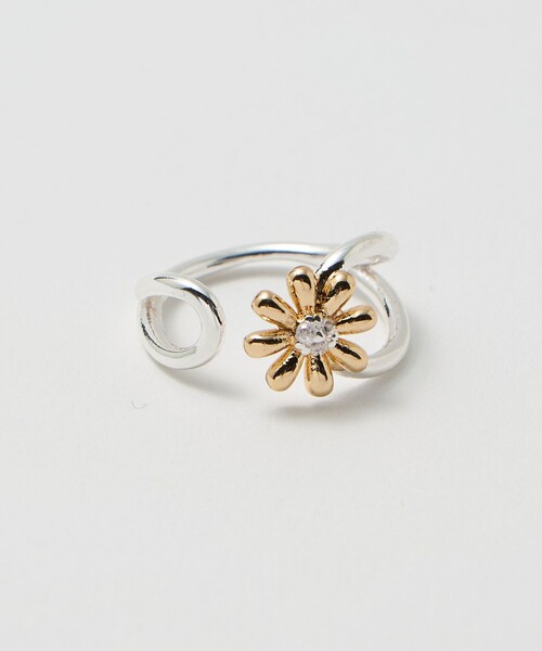 BEAUTY&YOUTH UNITED ARROWS（ビューティーアンドユースユナイテッドアローズ）の「フラワーモチーフ 2セット リング（リング・レディース・ゴールド/シルバー・12）」の13枚目の写真
