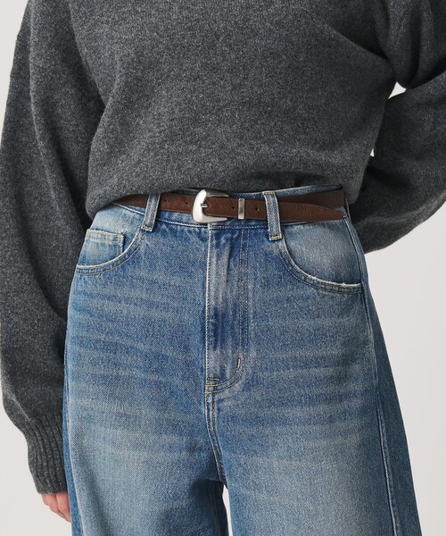 AULENTTI（オウレンティ）の「＜AULENTTI＞ヘアー ベルト（ベルト・レディース・その他1/ダークブラウン・FREE）」の8枚目の写真