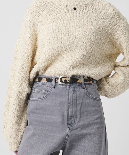 AULENTTI（オウレンティ）の「＜AULENTTI＞ヘアー ベルト（ベルト・レディース・その他1/ダークブラウン・FREE）」の9枚目の写真