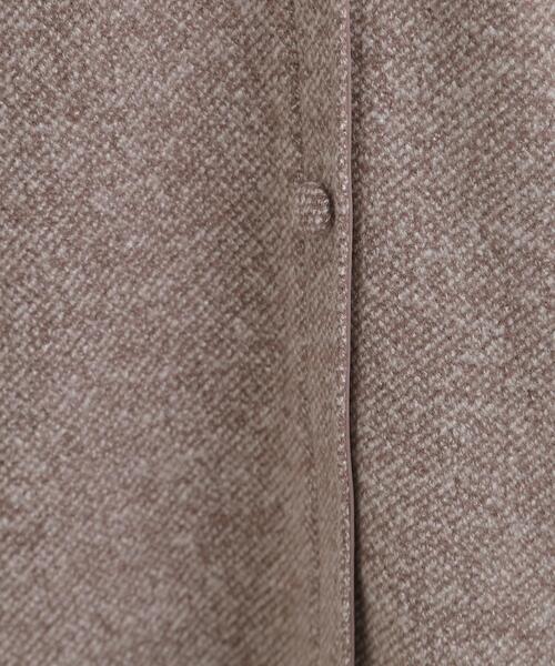 DRESKIP（ドレスキップ）の「【S-LL】甘すぎない大人のツイード調ジャンスカ（ワンピース・レディース・ブラウン系/ブラック・04/01/02/03）」の10枚目の写真