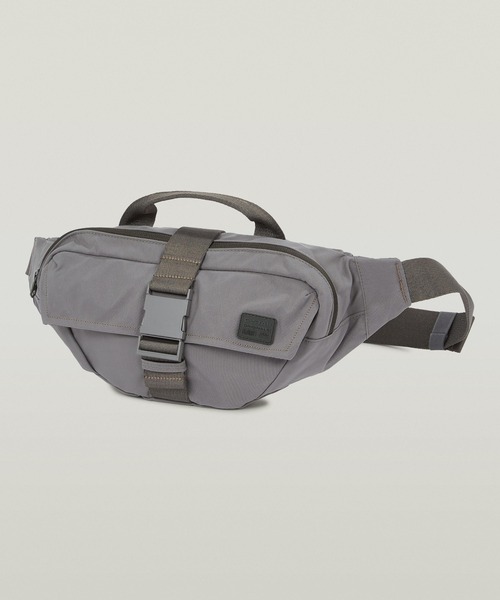 G-STAR（ジースター）の「BUM BAG/ロゴウエストポーチ/ボディーバッグ（ボディバッグ/ウエストポーチ・メンズ・ダークブルー/グレー・ONE SIZE）」の2枚目の写真