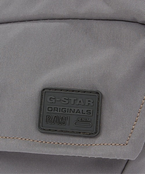 G-STAR（ジースター）の「BUM BAG/ロゴウエストポーチ/ボディーバッグ（ボディバッグ/ウエストポーチ・メンズ・ダークブルー/グレー・ONE SIZE）」の5枚目の写真