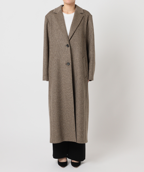 AP STUDIO(エーピーストゥディオ)の「シャギーチェックチェスターコート(チェスターコート・レディース・ブラウン・36/38)」の17枚目の写真