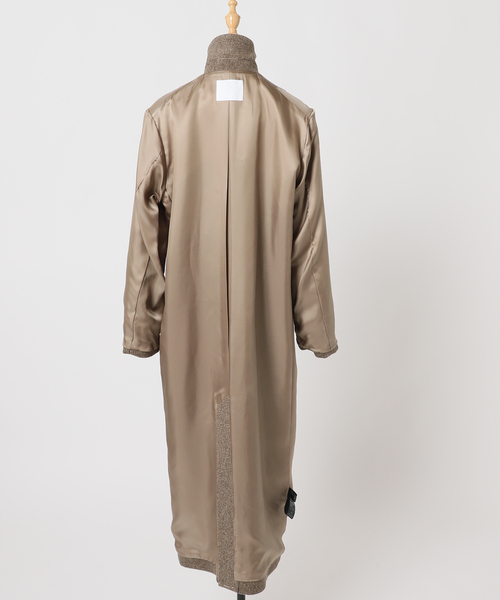 AP STUDIO(エーピーストゥディオ)の「シャギーチェックチェスターコート(チェスターコート・レディース・ブラウン・36/38)」の7枚目の写真