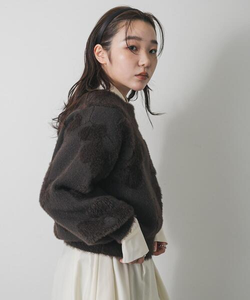 フラワージャガードニット（ニット/セーター）｜SENSE OF PLACE by