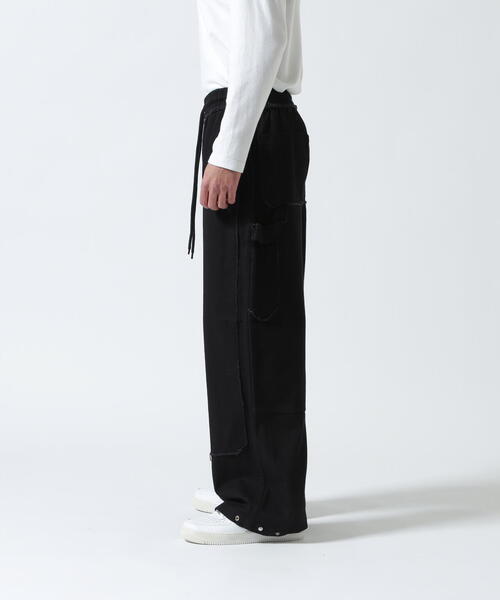 FR(13)NDS(フレンズ)の「FR(13)NDS/フレンズ/ダブルニー イージーパンツ(その他パンツ・メンズ・ブラック・F)」の2枚目の写真