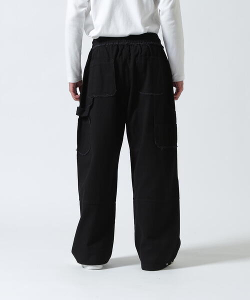 FR(13)NDS(フレンズ)の「FR(13)NDS/フレンズ/ダブルニー イージーパンツ(その他パンツ・メンズ・ブラック・F)」の3枚目の写真