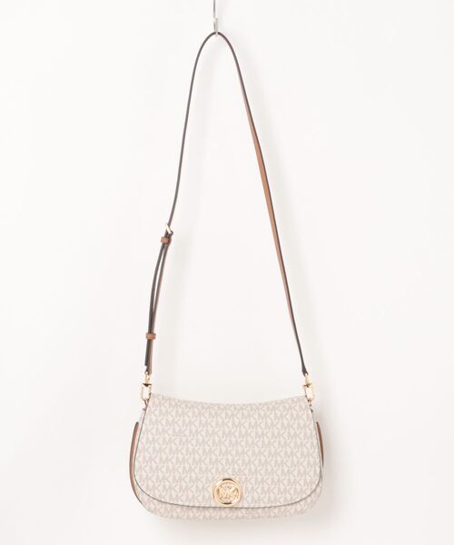 MICHAEL KORS(マイケルコース)の「NOLITA コンバーチブル ショルダー ミディアム - MKシグネチャー(ショルダーバッグ・レディース・ホワイト系その他・FREE)」の4枚目の写真