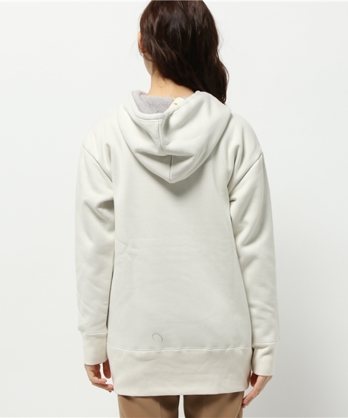OUTLET(アウトレット)の「【Ciaopanic】ファーボンディングチュニック(Tシャツ/カットソー・レディース・オフホワイト/ネイビー/グレー・FREE)」の6枚目の写真