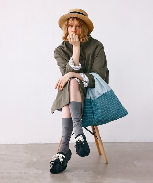 Kelen(ケレン)の「「KELEN / ケレン」ナイロンベロアクラシックスニーカー(スニーカー・レディース・ブラック/イエロー・23/23.5/24/24.5/25)」の3枚目の写真