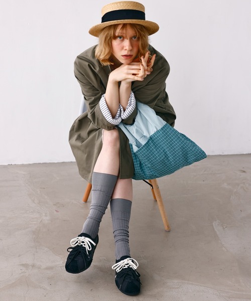 Kelen(ケレン)の「「KELEN / ケレン」ナイロンベロアクラシックスニーカー(スニーカー・レディース・ブラック/イエロー・23/23.5/24/24.5/25)」の6枚目の写真