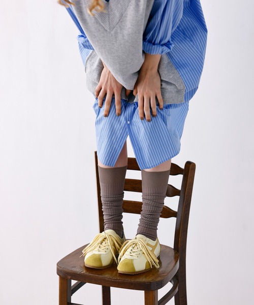 Kelen(ケレン)の「「KELEN / ケレン」ナイロンベロアクラシックスニーカー(スニーカー・レディース・ブラック/イエロー・23/23.5/24/24.5/25)」の13枚目の写真