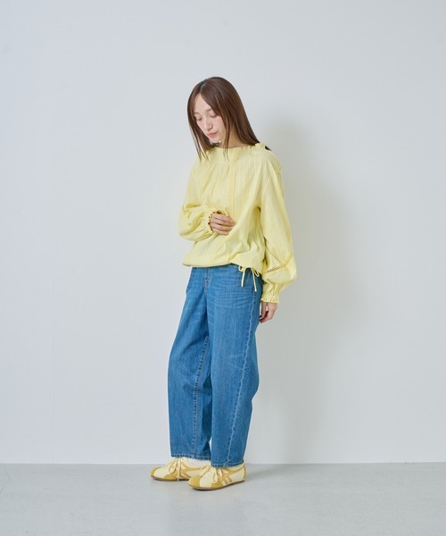 Kelen(ケレン)の「「KELEN / ケレン」ナイロンベロアクラシックスニーカー(スニーカー・レディース・ブラック/イエロー・23/23.5/24/24.5/25)」の20枚目の写真