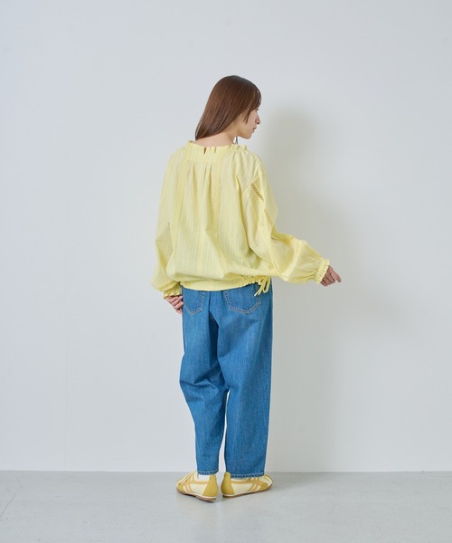 Kelen(ケレン)の「「KELEN / ケレン」ナイロンベロアクラシックスニーカー(スニーカー・レディース・ブラック/イエロー・23/23.5/24/24.5/25)」の21枚目の写真