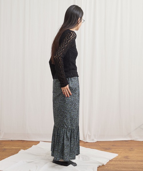 fig Ｌondon（フィグロンドン）の「mii pullover（Tシャツ/カットソー・レディース・ブラック/アイボリー・FREE）」の4枚目の写真