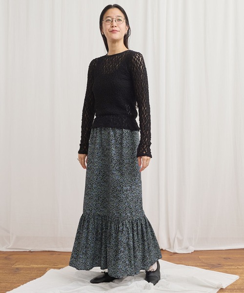 fig Ｌondon（フィグロンドン）の「mii pullover（Tシャツ/カットソー・レディース・ブラック/アイボリー・FREE）」の11枚目の写真