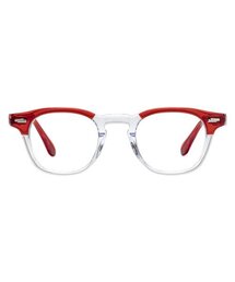 ASHCROFT（アッシュクロフト）の「ギンズバーグ46 パッチワーク - レッドクリア（メガネ）」