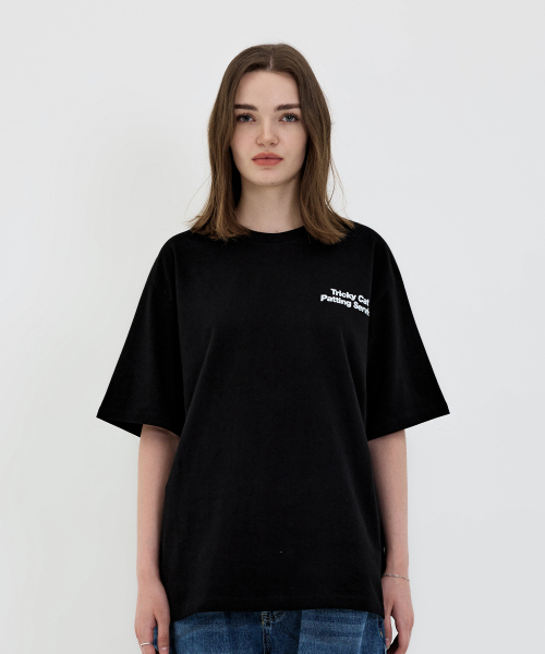 DOMINANT（ドミナント）の「TRICKY CAT PATTING SERVIE T-SHIRTS BLACK（Tシャツ/カットソー・レディース・その他・MEDIUM/LARGE/X-LARGE）」の4枚目の写真