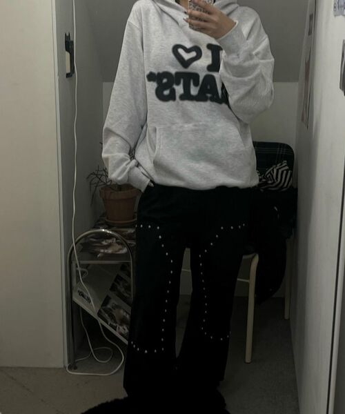 ITZAVIBE(イッザバイブ)の「I LOVE CATS HOODIE(パーカー・レディース・その他・MEDIUM/LARGE)」の11枚目の写真