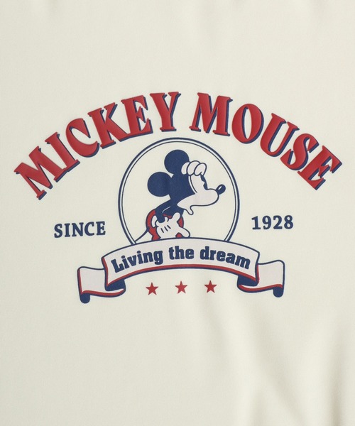 Disney(ディズニー)の「2026SS Disney/ディズニー ミッキーフレンズ オーバーサイズ 裏毛 バックプリントスウェットトレーナー(スウェット・レディース・グリーン/サックスブルー/アイボリー/ブラック・M/L)」の16枚目の写真