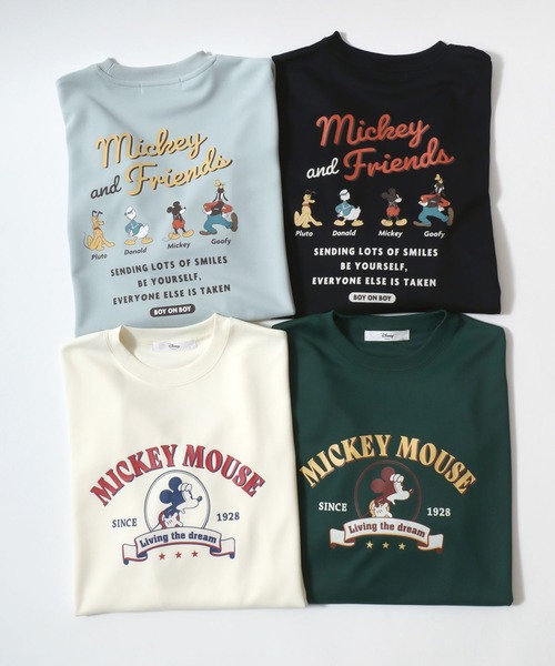 Disney(ディズニー)の「2026SS Disney/ディズニー ミッキーフレンズ オーバーサイズ 裏毛 バックプリントスウェットトレーナー(スウェット・レディース・グリーン/サックスブルー/アイボリー/ブラック・M/L)」の19枚目の写真