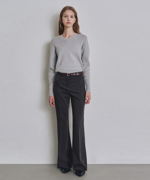 COSTUME O’CLOCK(コスチュームオクロック)の「セミブーツカットスラックス ブラック COWPT001BLACK(スラックス・レディース・その他・LARGE/SMALL/MEDIUM)」の3枚目の写真
