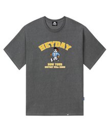 HEYDAY TIGER GRAPHIC Tシャツ - ピグメントブラック