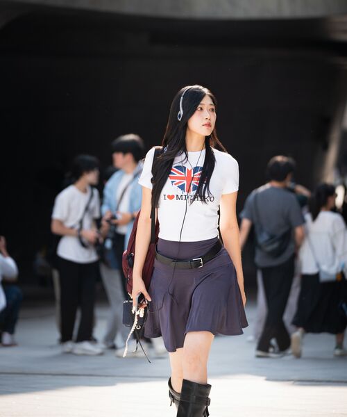 MUWM(ムウム)の「ネストリボンナイロンバックパック Nest Backpack (プラムレッド)(バックパック/リュック・レディース・その他・FREE)」の10枚目の写真