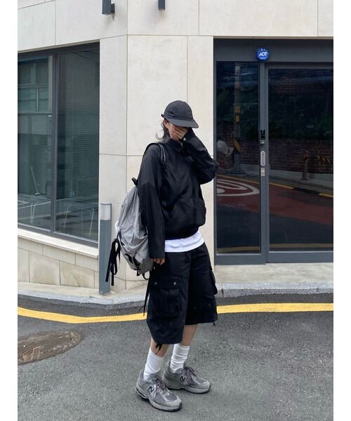 MUWM(ムウム)の「ネストリボンナイロンバックパック Nest Backpack (プラムレッド)(バックパック/リュック・レディース・その他・FREE)」の3枚目の写真