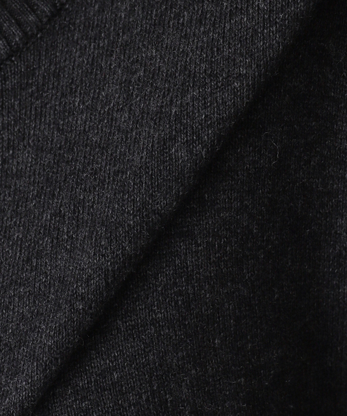 リブデザインカーディガン