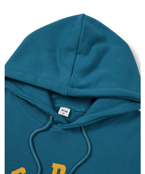 MMLG（エムエムエルジー）の「[Mmlg] SLOGAN HOODIE (TURQUOISE BLUE)（パーカー・レディース・その他・SMALL/MEDIUM/LARGE/X-LARGE）」の3枚目の写真